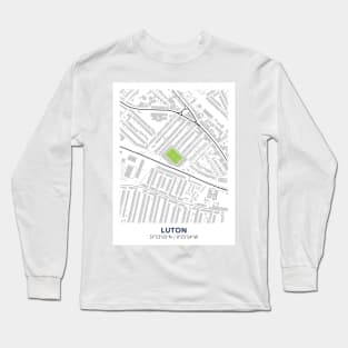 Map Design of Kenilworth Road Long Sleeve T-Shirt